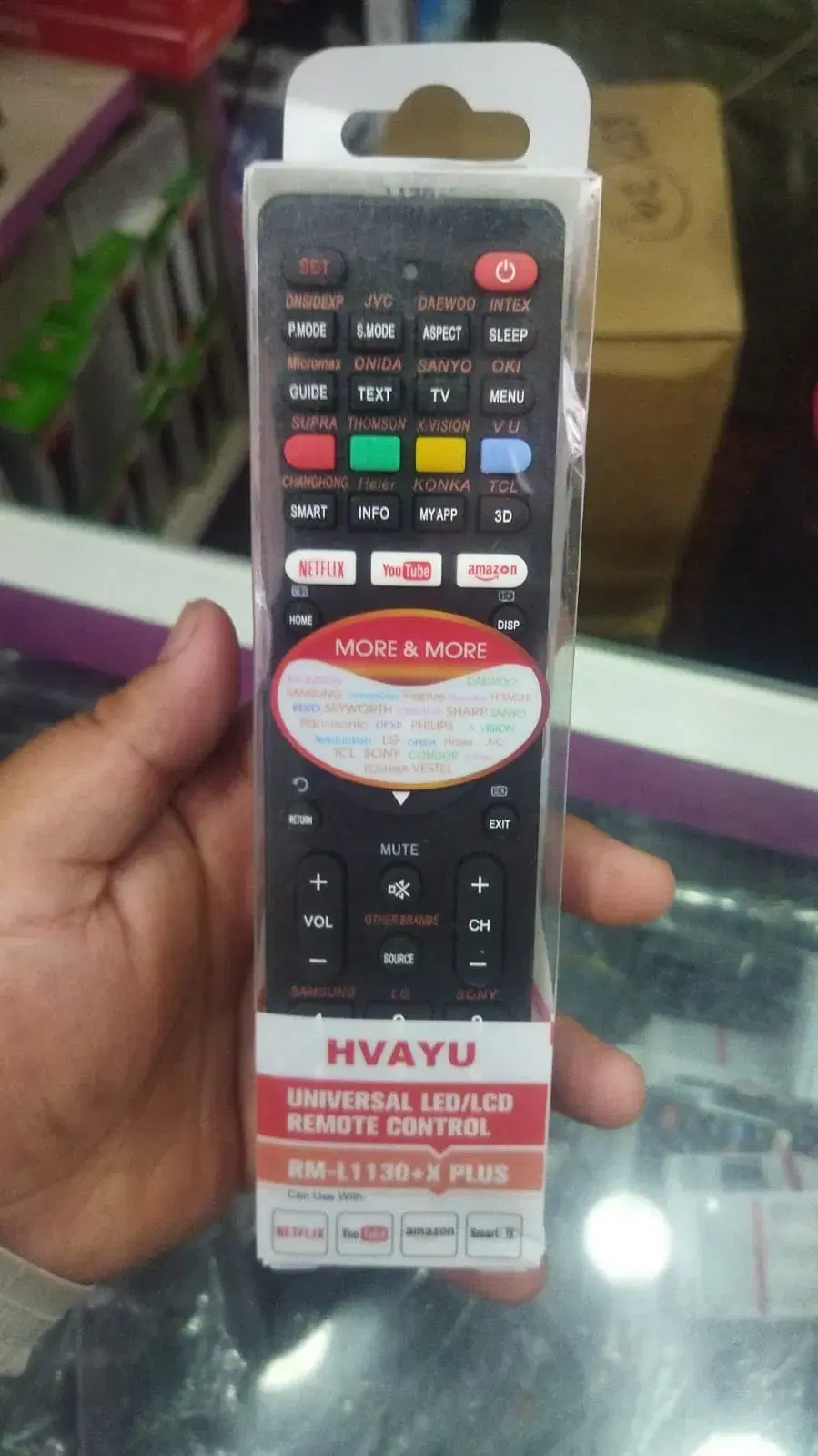Universal LED TV Remote Control RM-L1130