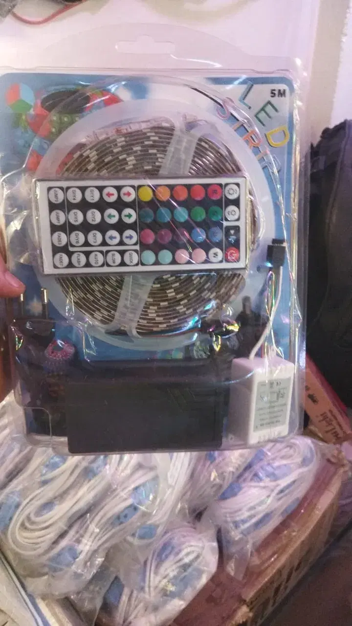 16 colour RGB Led Strip 5m light Multicolored With Remote Control