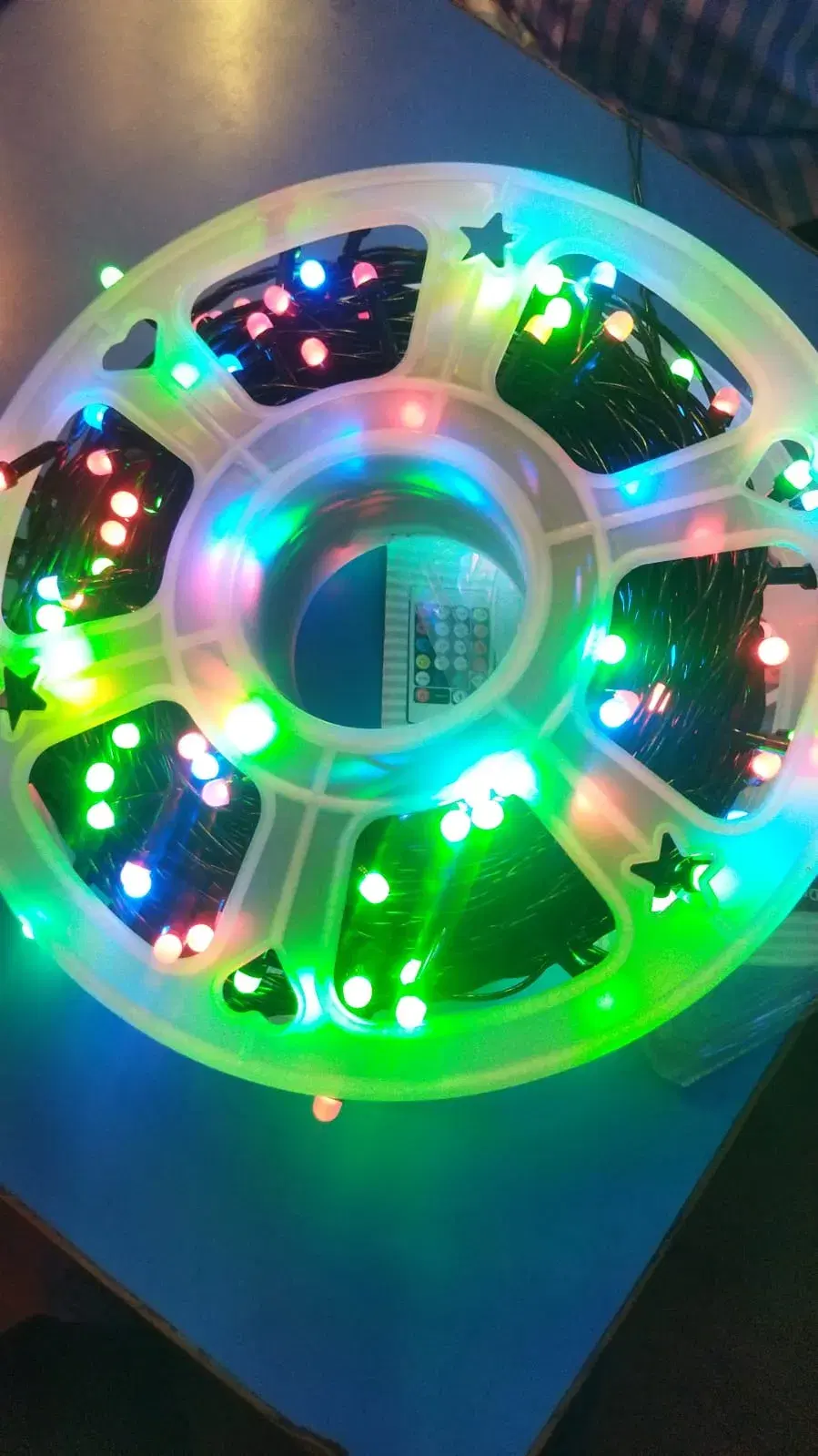 50m neon multicolour light jhilimili lights