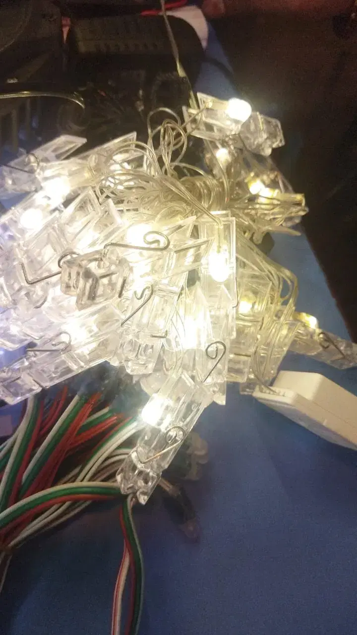 Photo Clips Light -Pack of 20 pcs | Hanging Photo Fairy Clip String Light|