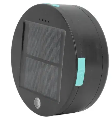 Solar Outdoor Camping String Lights Phone Charger 10 Lumens LEDs Rechargeable Via Solar or USB Detachable 5.5m Cord