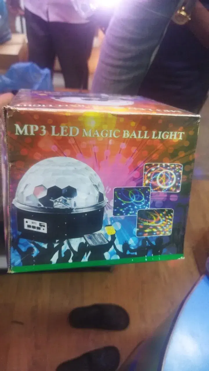 MP3 LED Magic Ball Light / LED Ball Light With Bluetooth