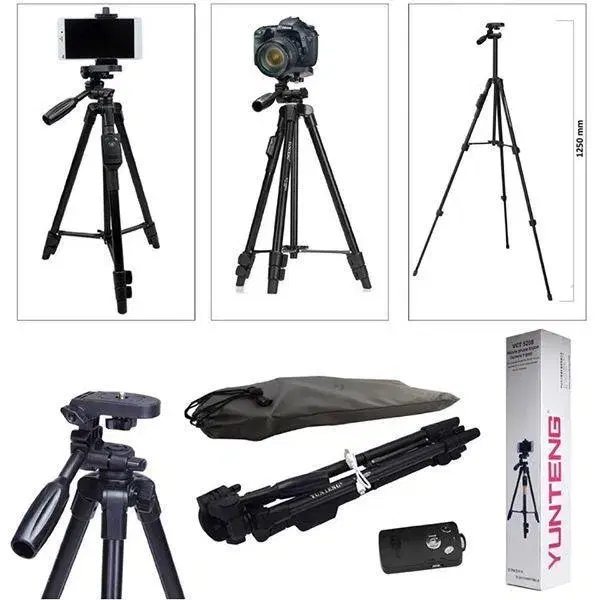 Yunteng VCT 5208 Lightweight Portable Tripod