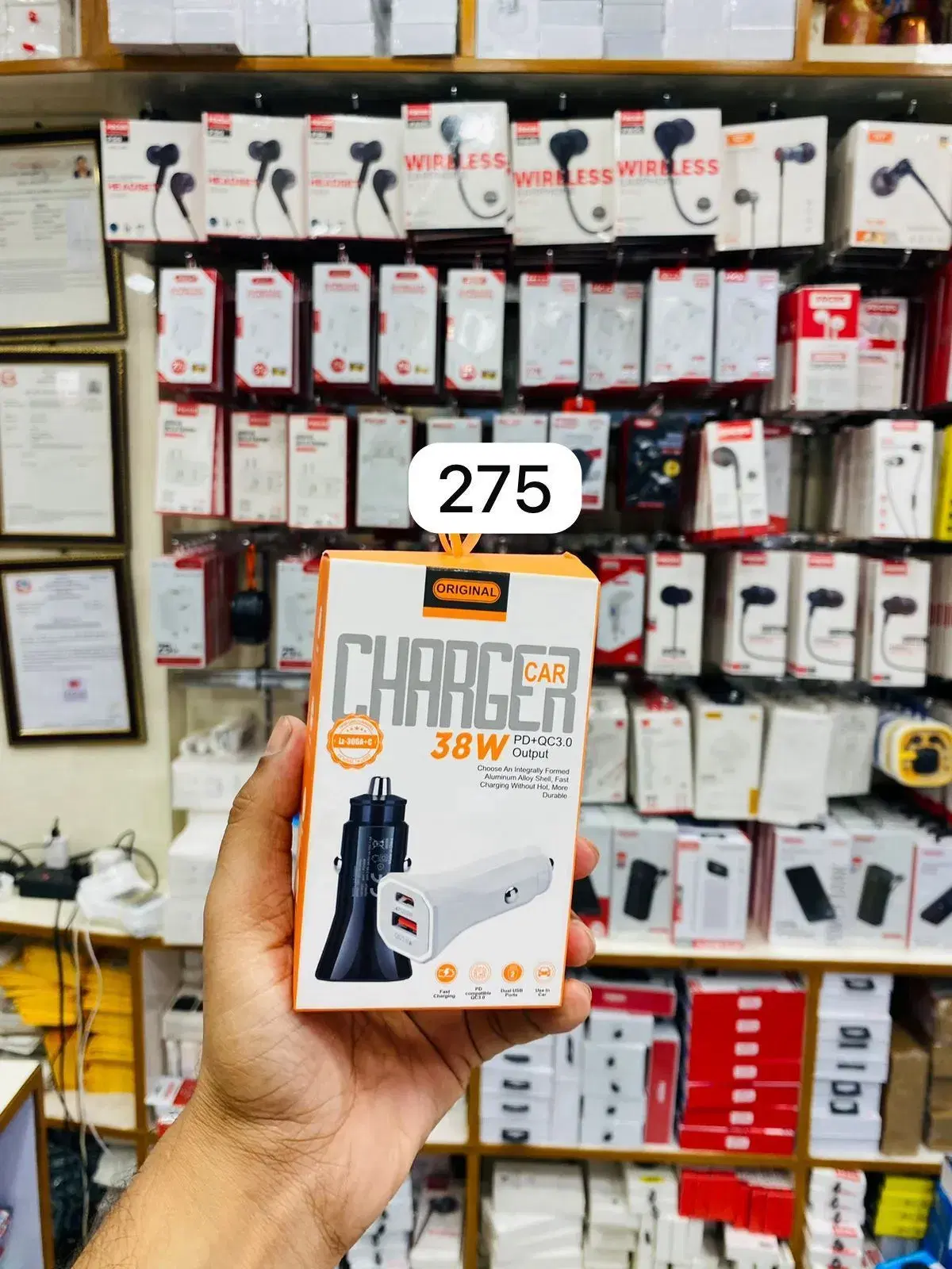 Car Charger 38 W PD+ QC3.0 Output by Focus