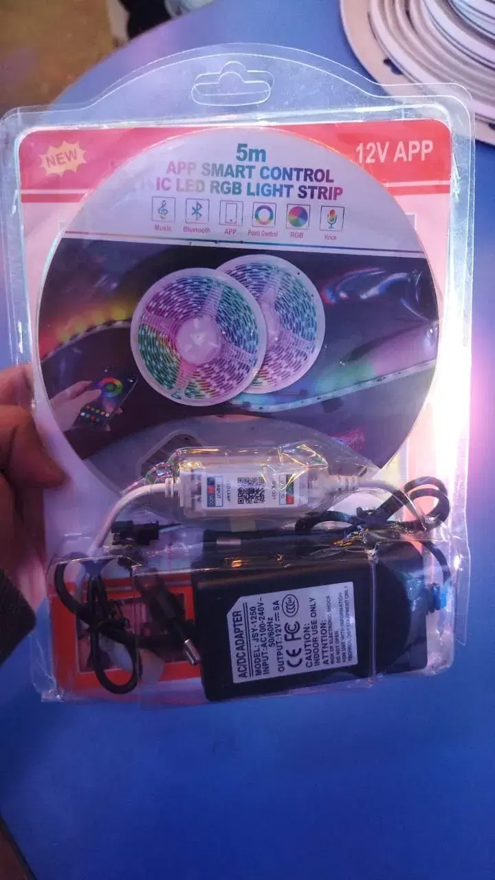 App Smart Control IC LED RGB Light Strip 5 Meter