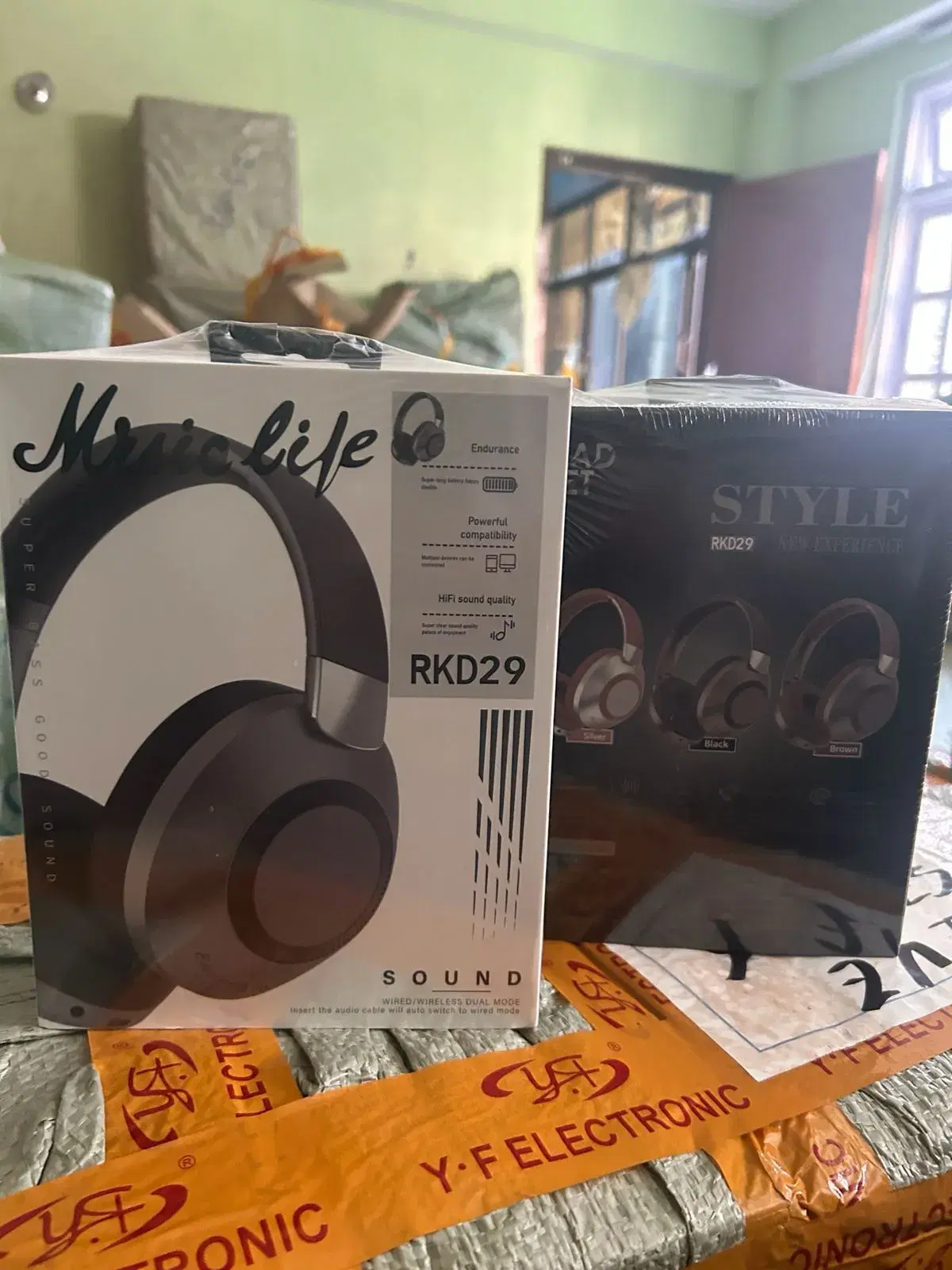 RKD29 Headset | Wire/Wireless Dual Mode HeadPhones