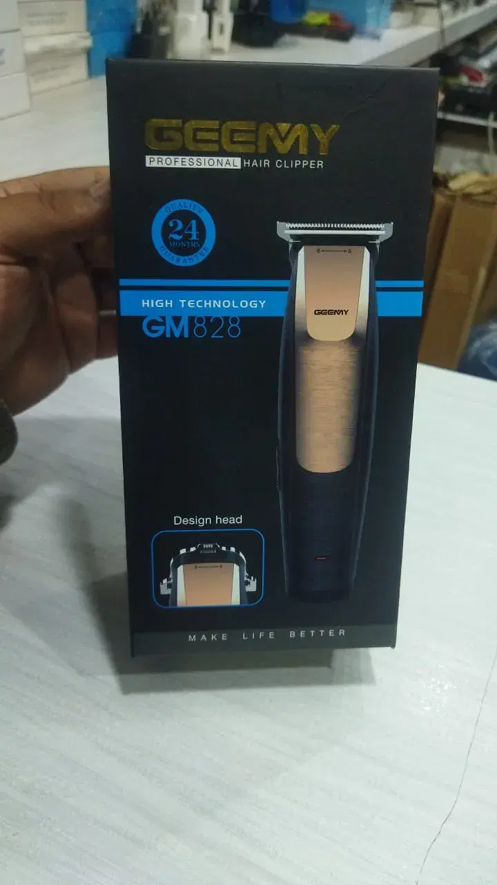Genuine Geemy GM-828 Rechargeable Hair Trimmer