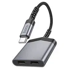 HOCO LS40 Type-C to Dual Type-C Digital Audio converter Splitter