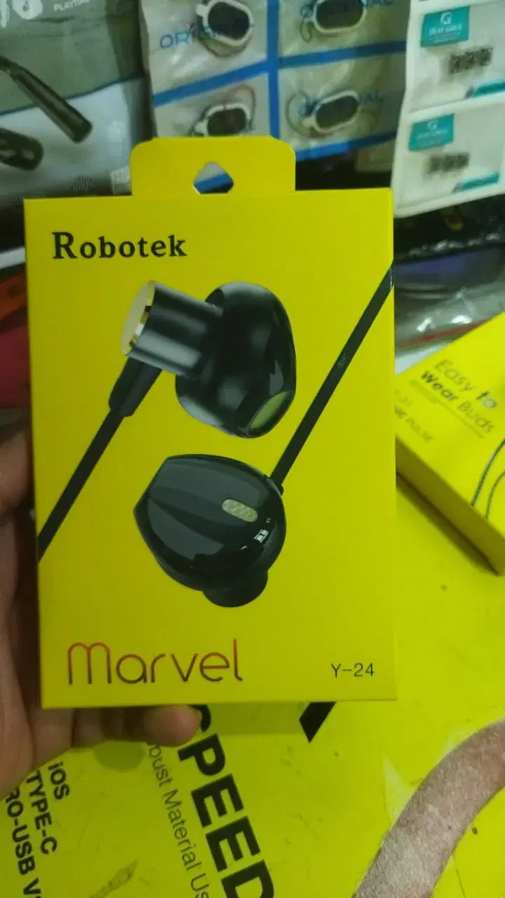 Robotek Y-24 Meraki Wired Headset Earphones Wired