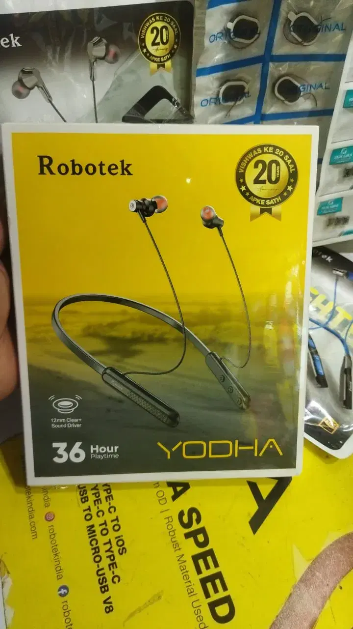 Robotek yodha Neckband 36Hours playback
