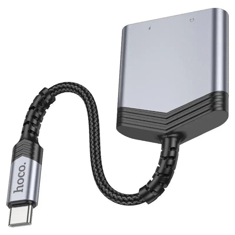 HOCO LS39 Type-C to Type-C+3.5 digital audio converter
