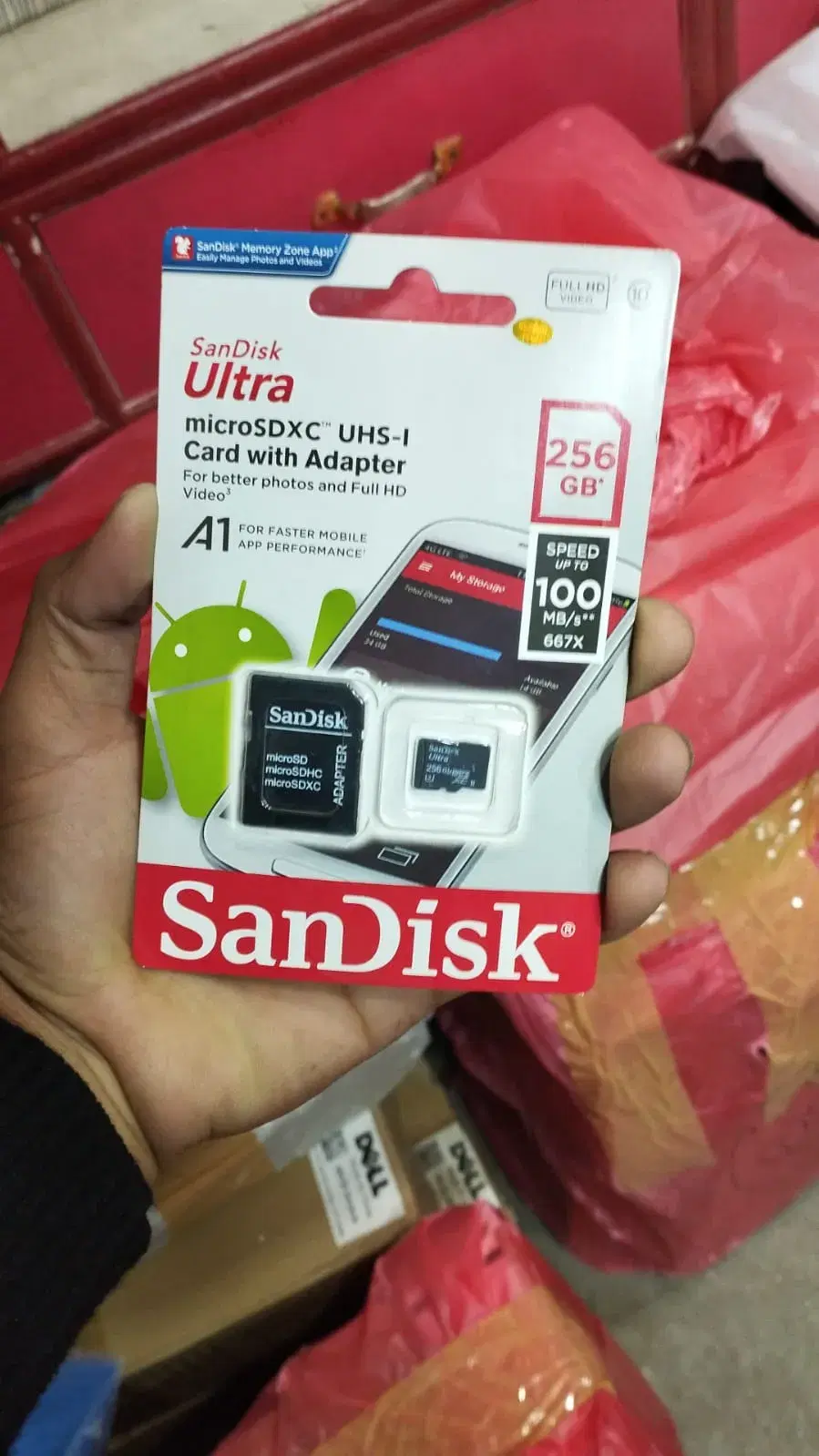 Sandisk Mobile/WiFi Camera Memory Card 256 GB