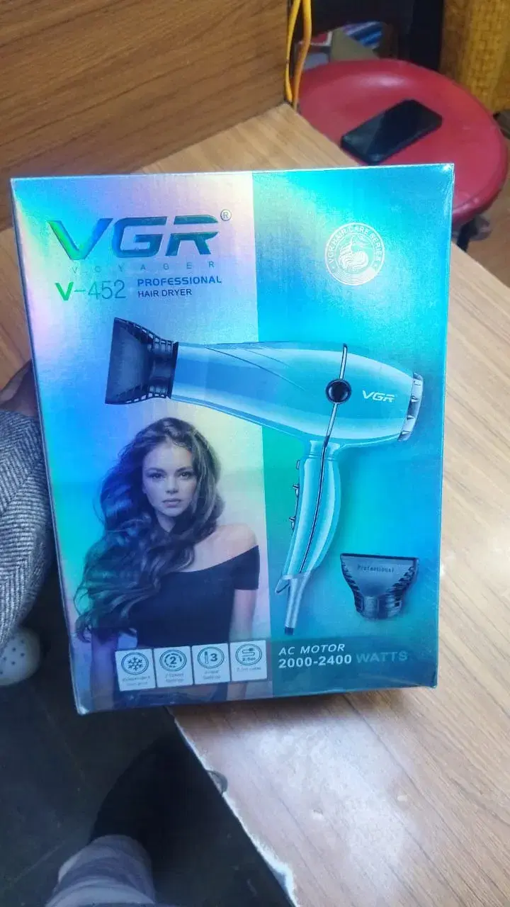 V-452 Professional Hair Dryer 2000-2400W