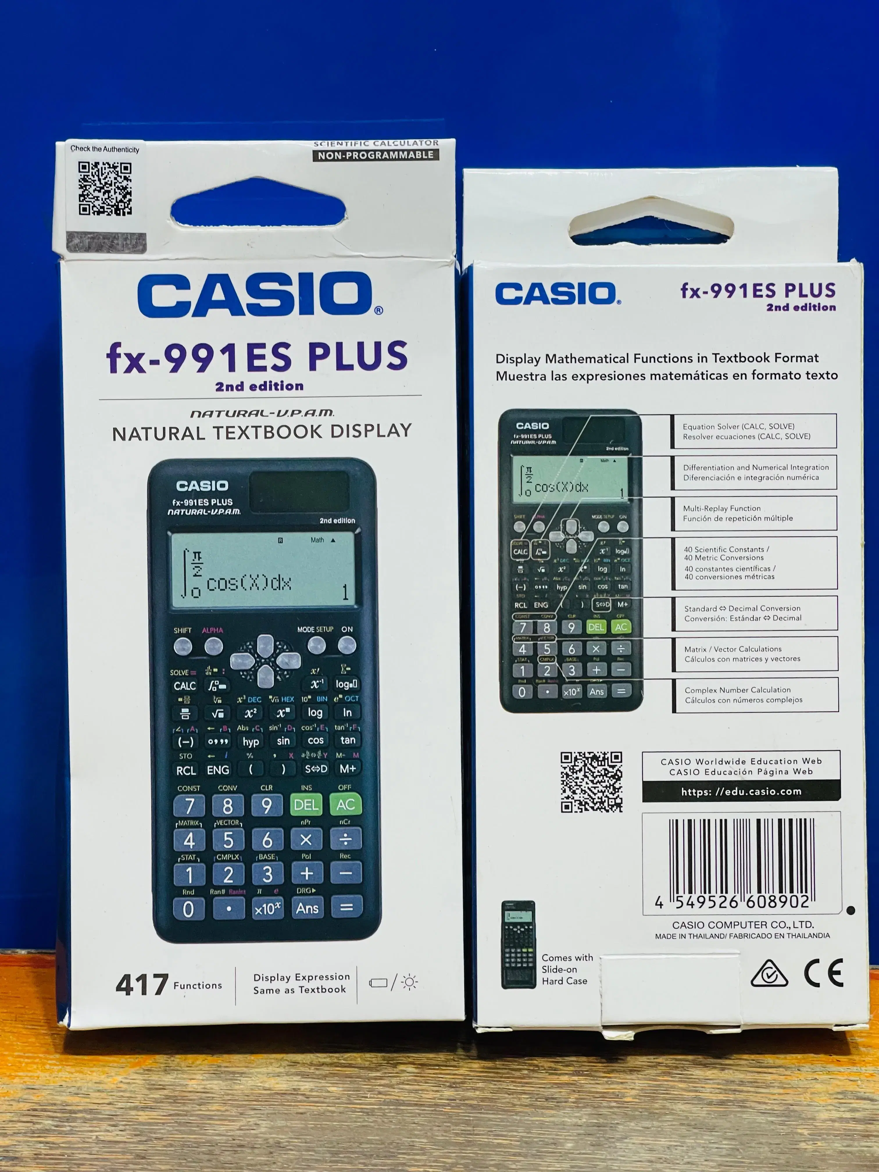 CASIO fx-991ES Plus 2nd Edition Scientific Calculator