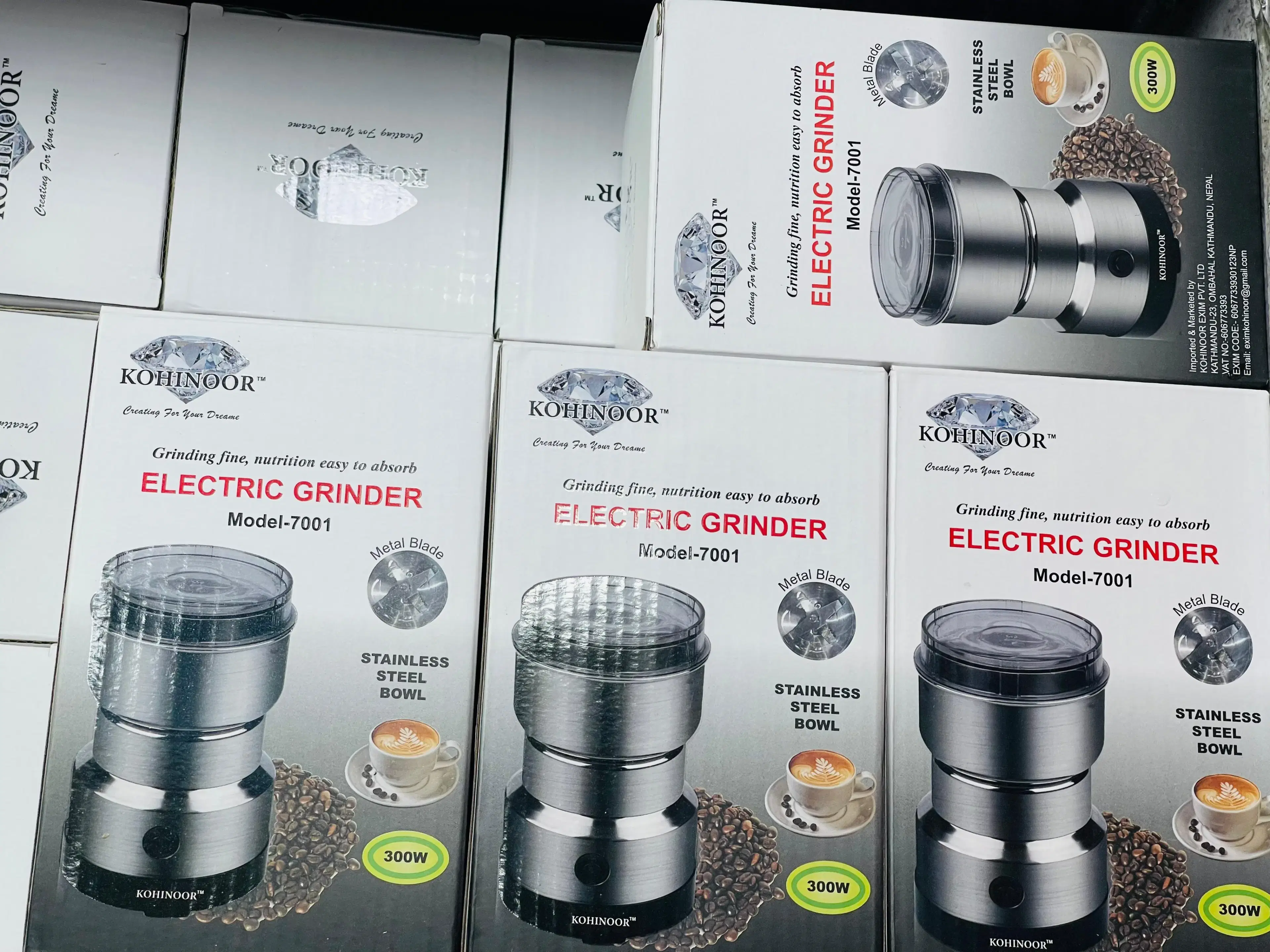 KOHINOOR 7001 Electric Grinder | Stainless Steel Electric Grinder-300W