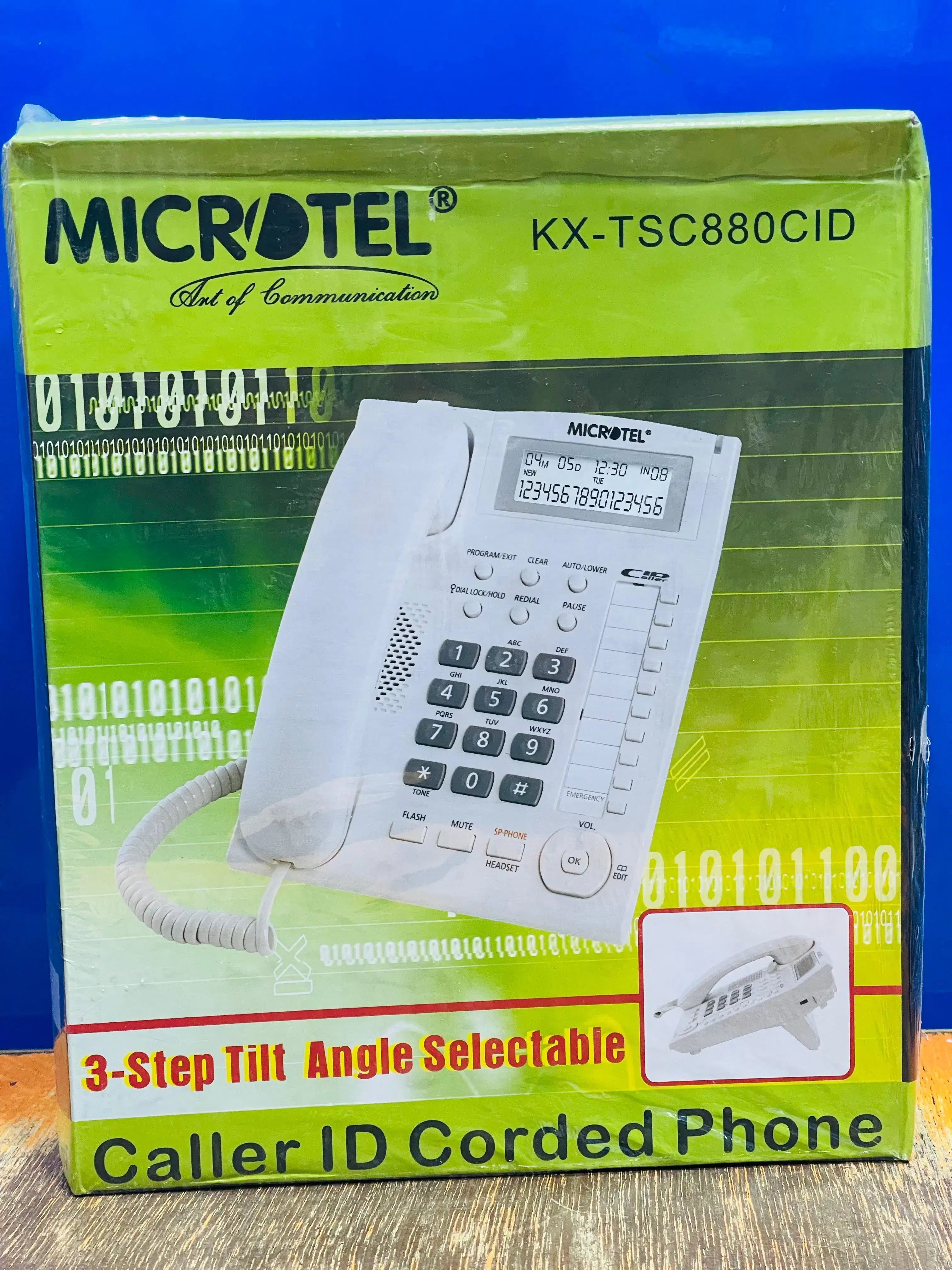 MICROTEL KX-TSC880CID Caller ID Corded Phone