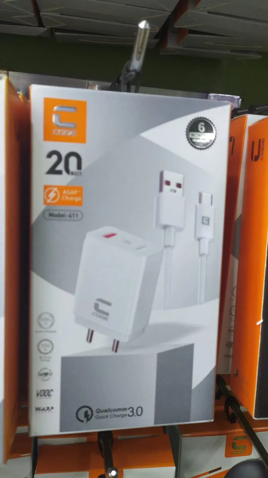 Code 411 20Watt Type-C Charger