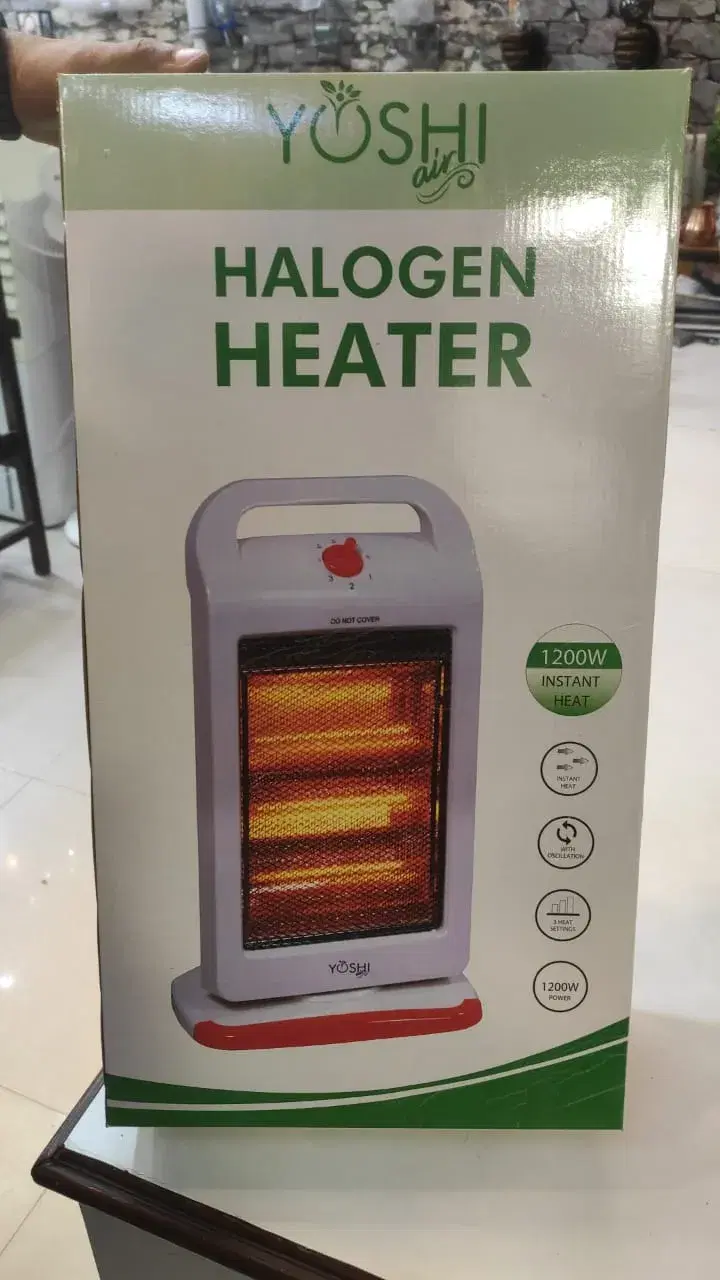 Yoshi Halogen Heater 1200W Instant Heat