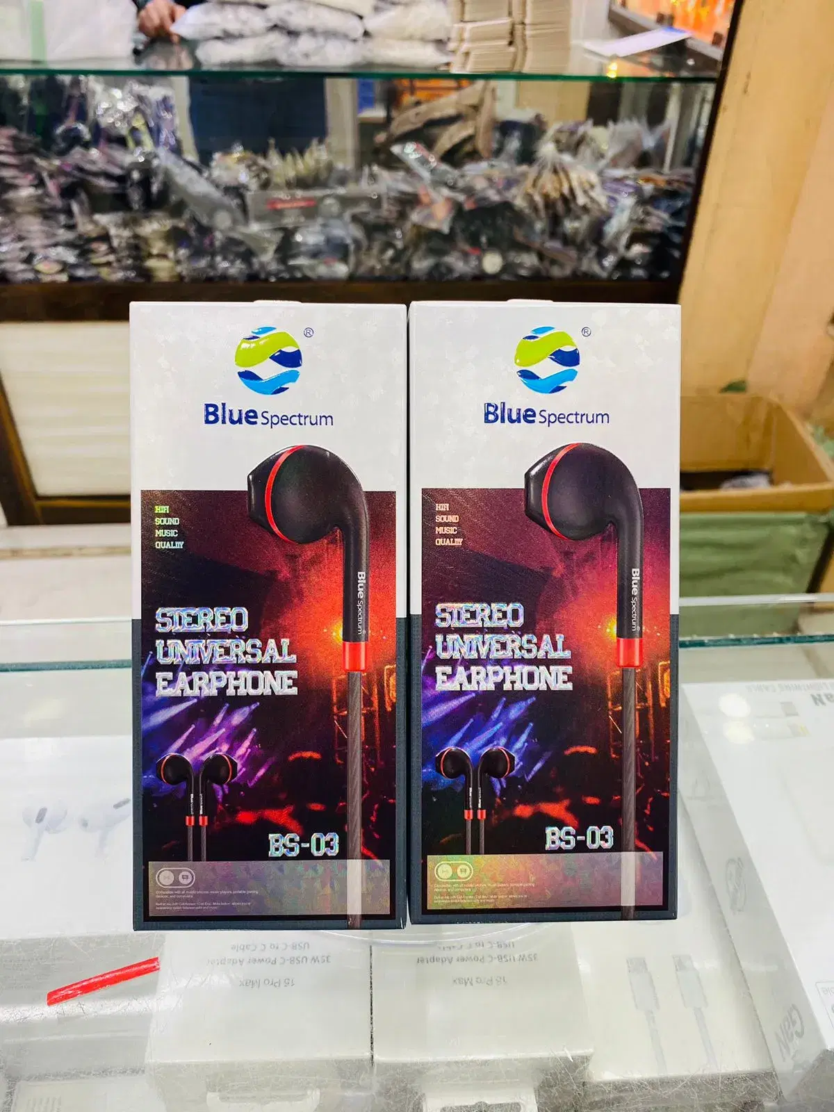 Blue Spectrum BS-03 Stereo Universal Earphone