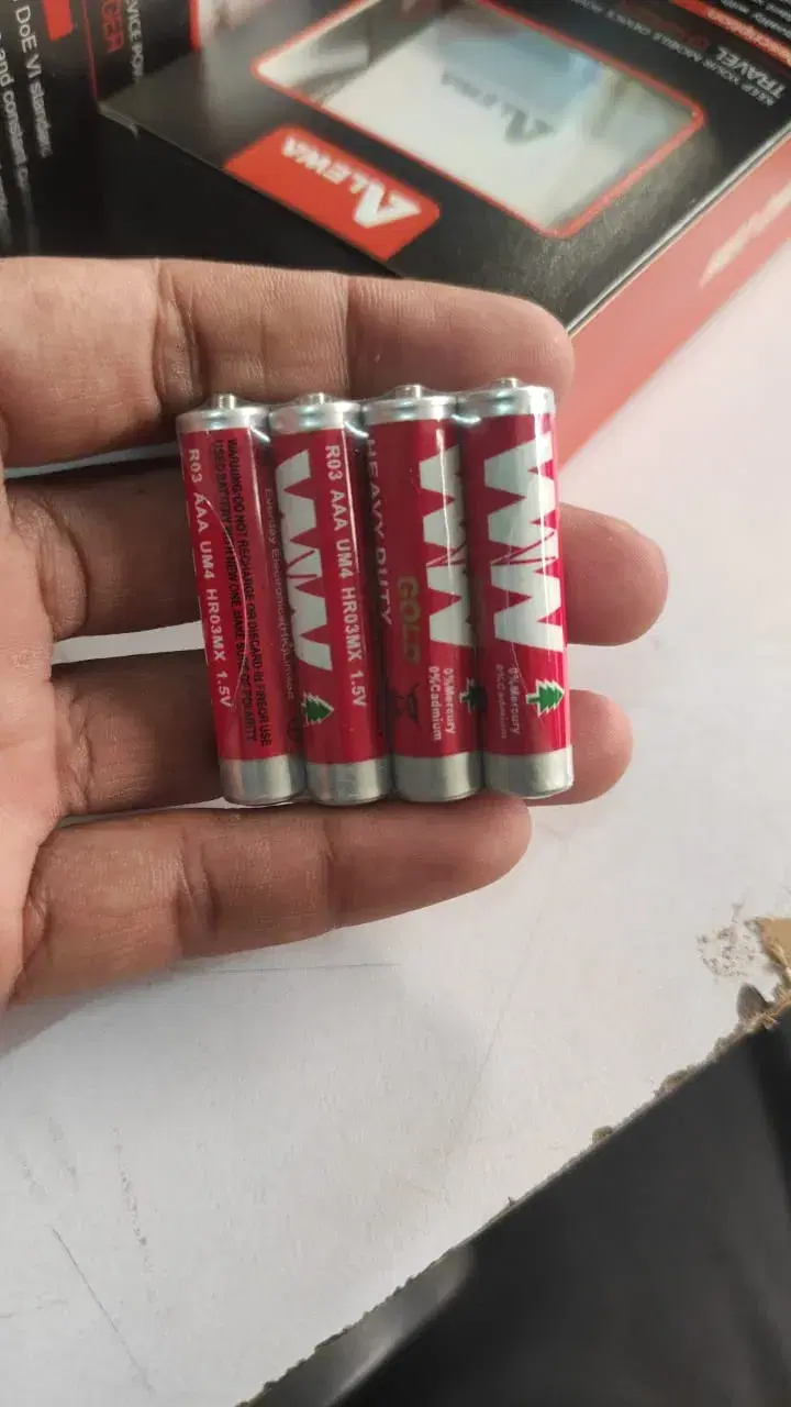 Assorted Dry Battery AAA R03 Box of 24 pcs