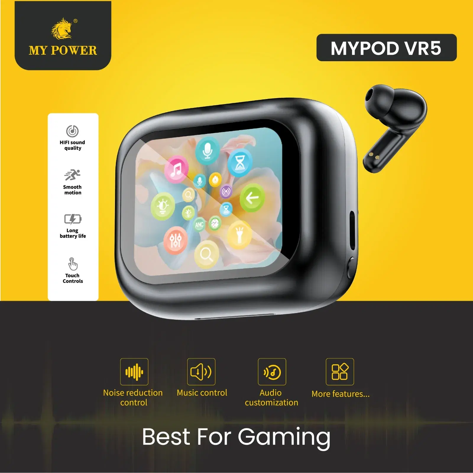 Mypower Mypod VR5 Earbuds