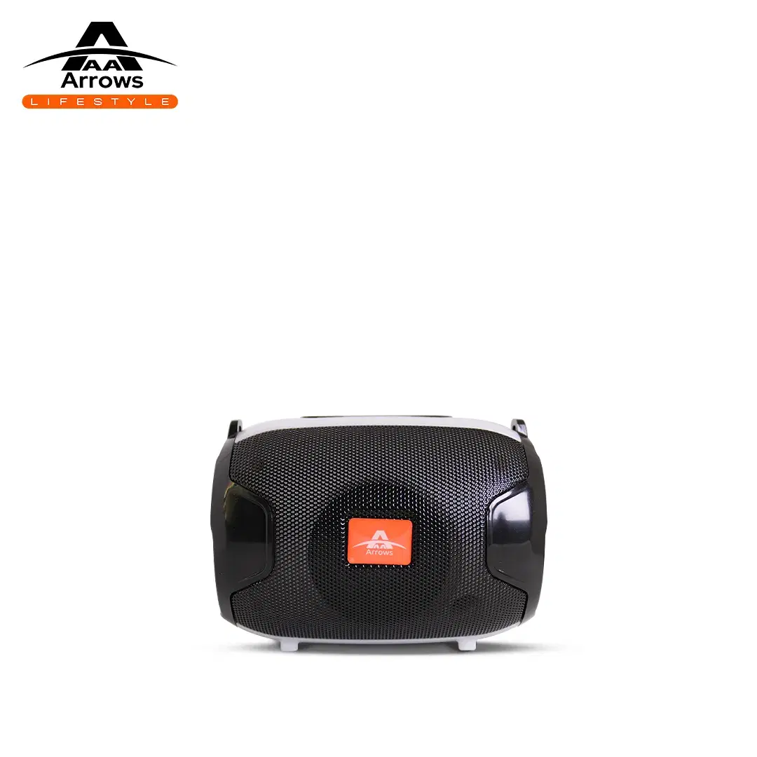 Arrows- 555 Wireless Portable Speaker II Bluetooth Version 5.0 II Changeable RGB Light Function II Six Months Warranty
