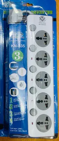 KN-835 5 Pin Way KOHINOOR Converter | 3 Meter Multiplug