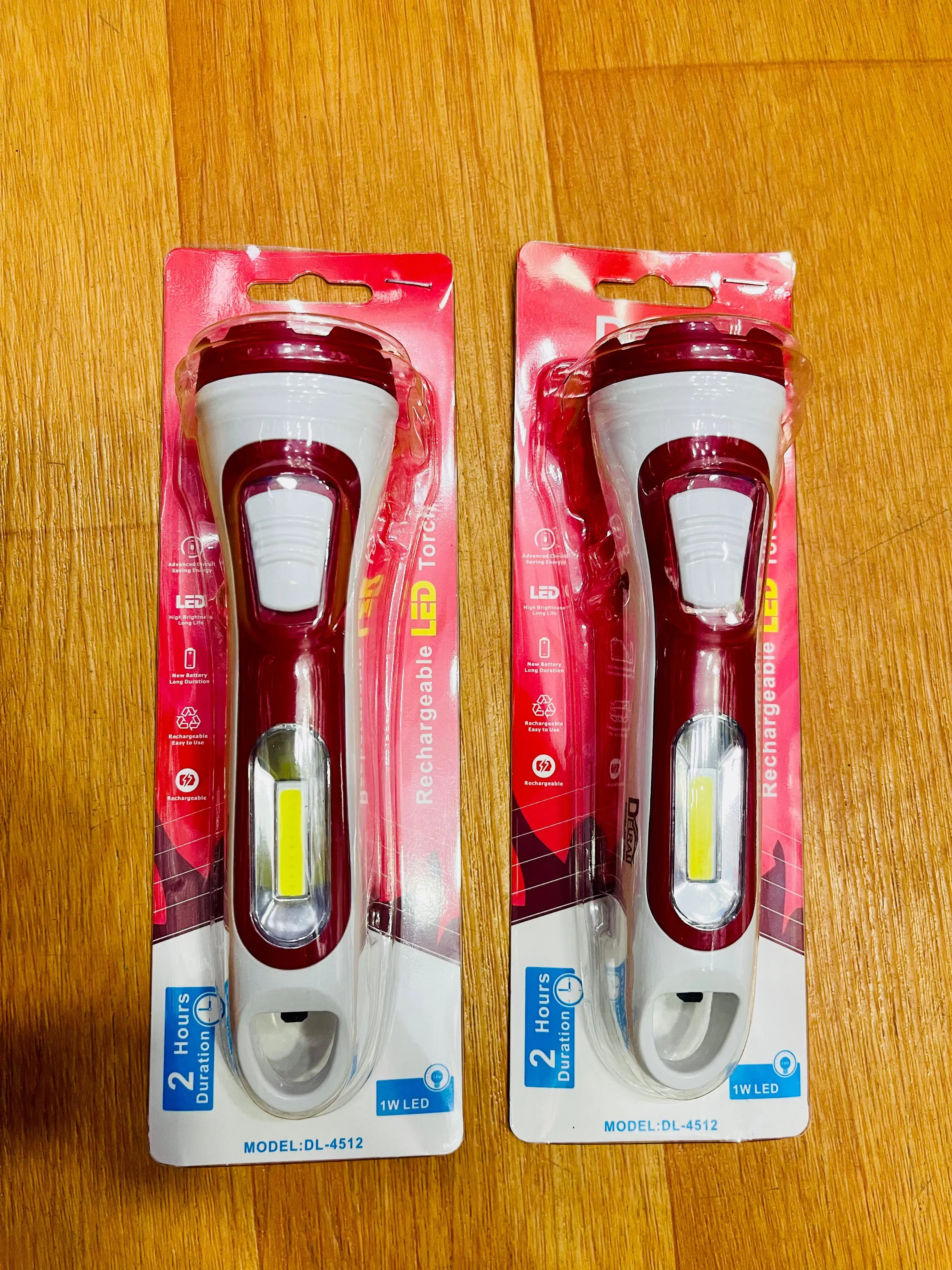 Dl4512 Rechargeable LED Torch Light