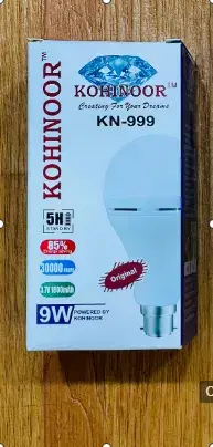 KOHINOOR KN999 9Watt LED Rechargeable Bulb