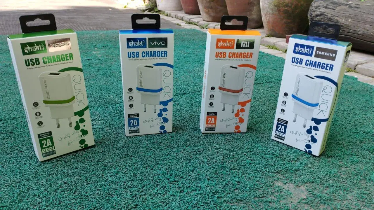 Quick USB Charger For Vivo/ Samsung/ Oppo/ Mi