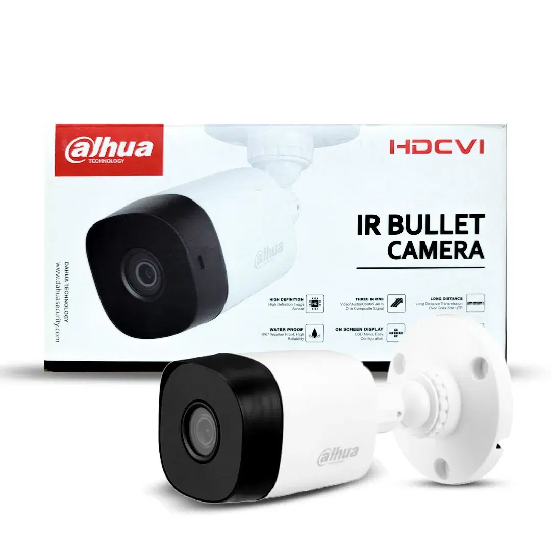 Dahua - DH-HAC-B1A21P- 2MP HDCVI IR Bullet Camera
