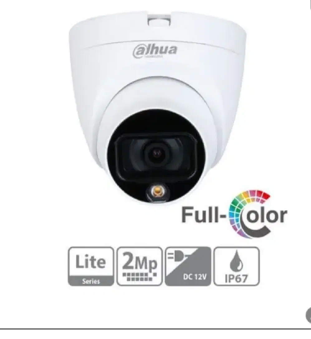 Dahua - DH-HAC-HDW1209TLQP-LED - 2MP IR Dome Camera