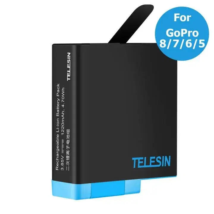 Telesin Replacement Battery For Gopro Hero 8/7/6/5