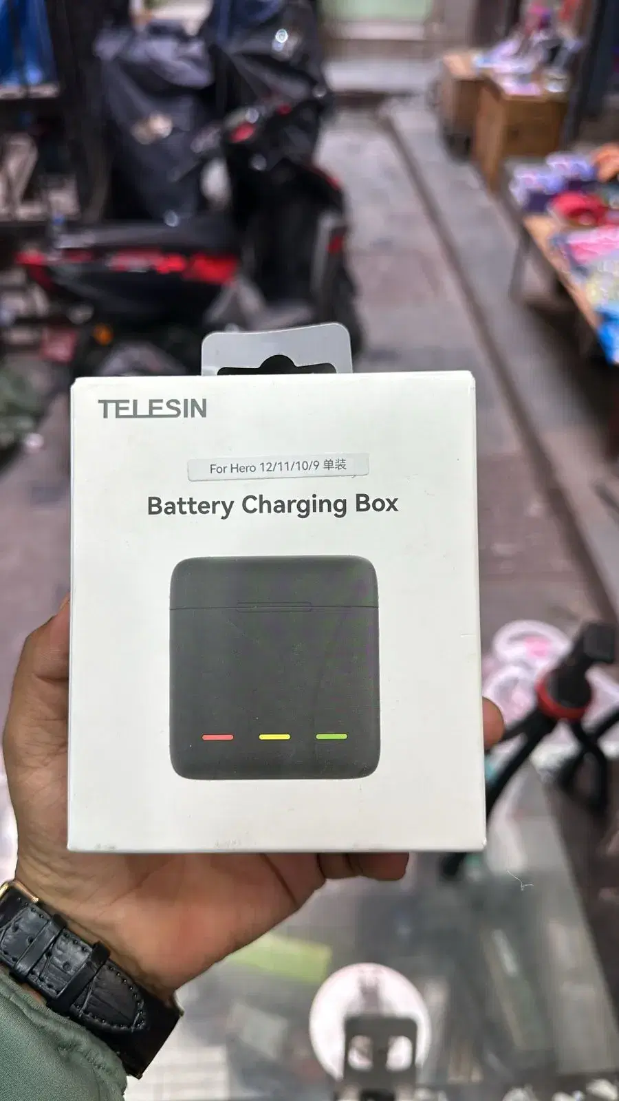 Telesin Battery Charging Box for Hero 12/11/10/9