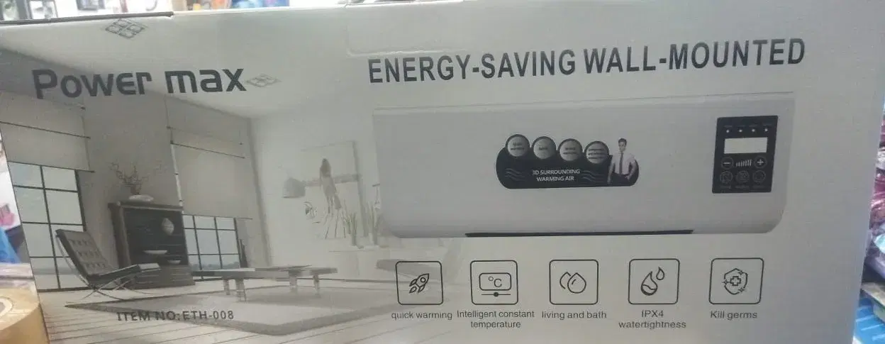 PTC Wall Mount Heater Power Max ETH-008 Energy Saving