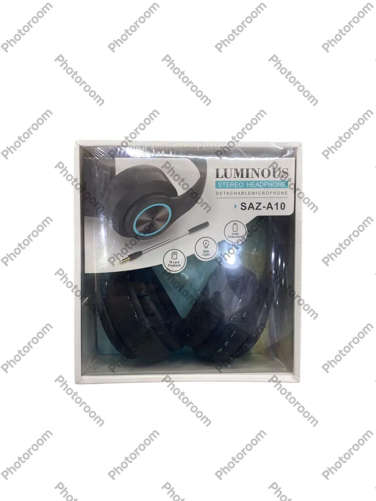 SAZ-A10 LUMINOUS Stereo Headphone | Detachable Microphone