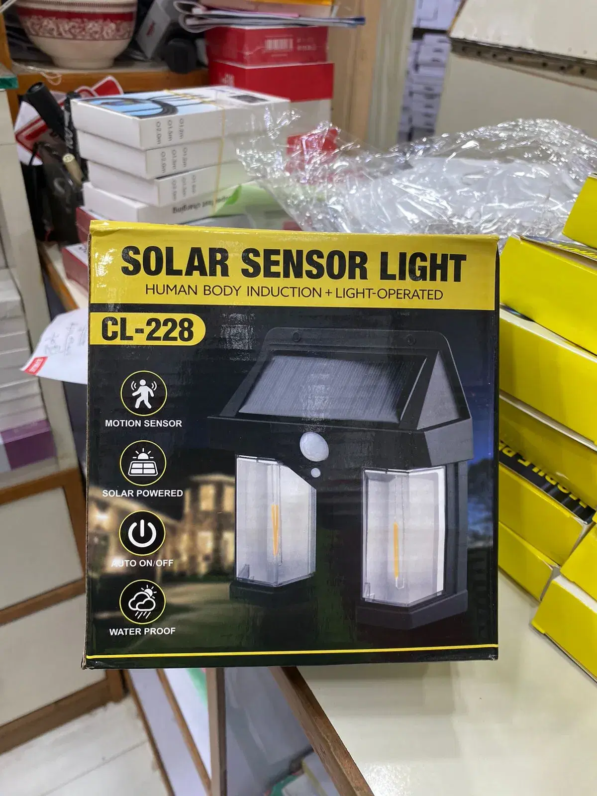 CL-228 Solar Sensor Light
