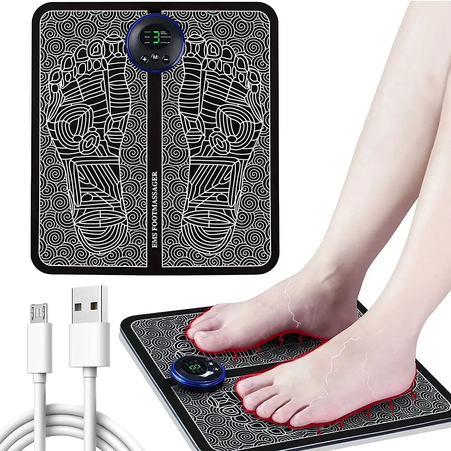 EMS Foot Massager For Foot Pain Relife & Relaxation