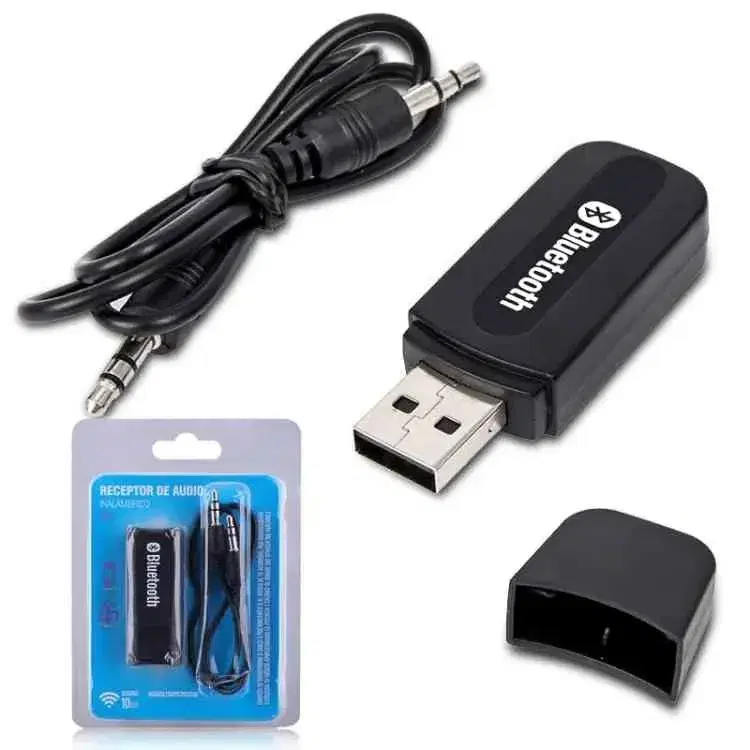 Portable USB Bluetooth Audio Music Receiver Dongle Adapter