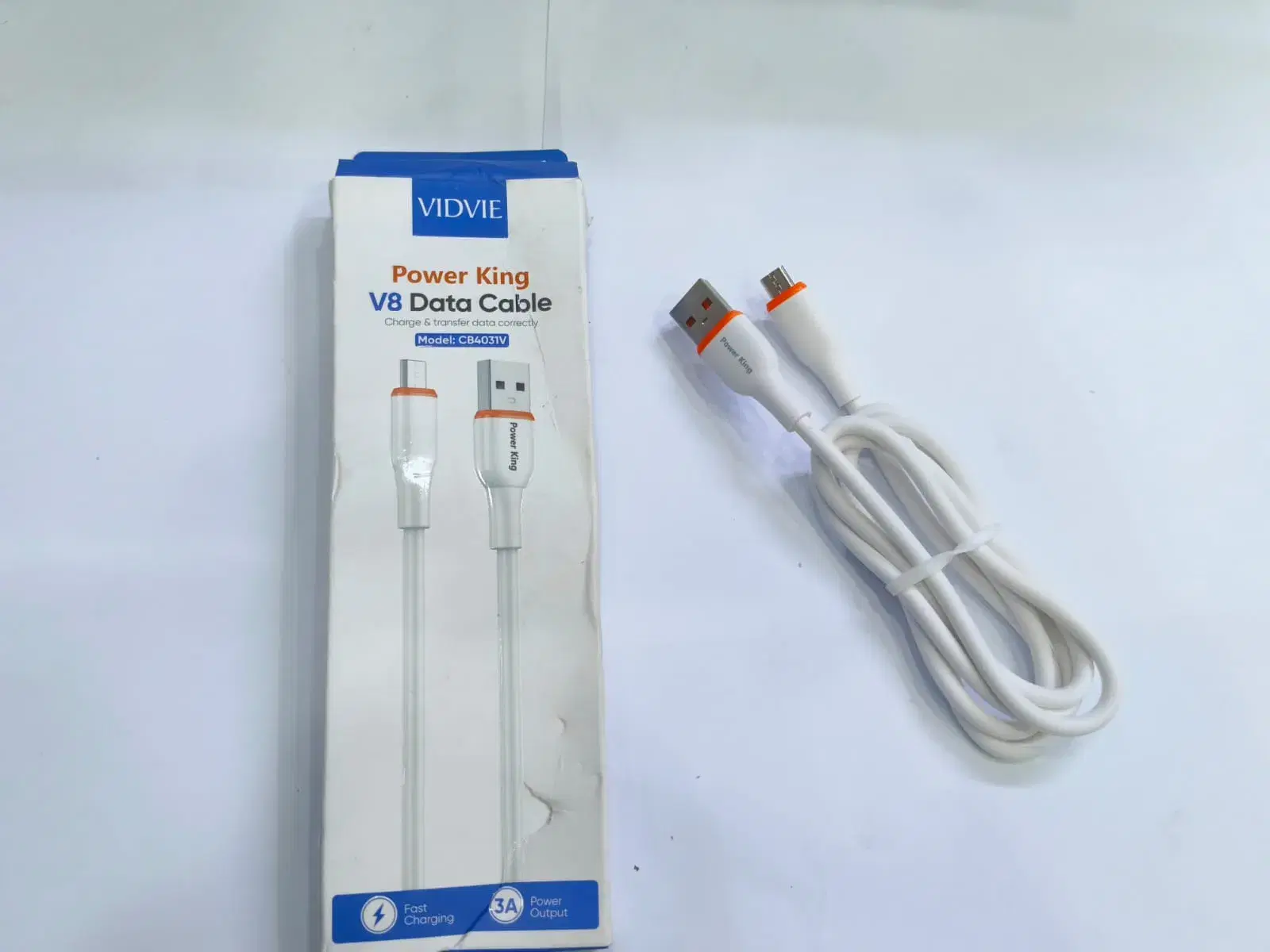 Powerking Soft Data cable USB to V8 micro