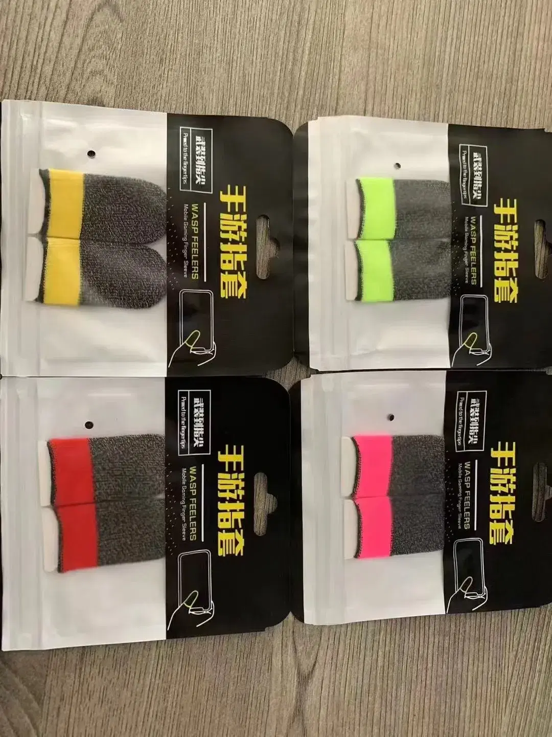 Mobile Finger Sleeve Cots Touch Screen Game Controller Sweat-Proof Cap Gloves slip good quality slip