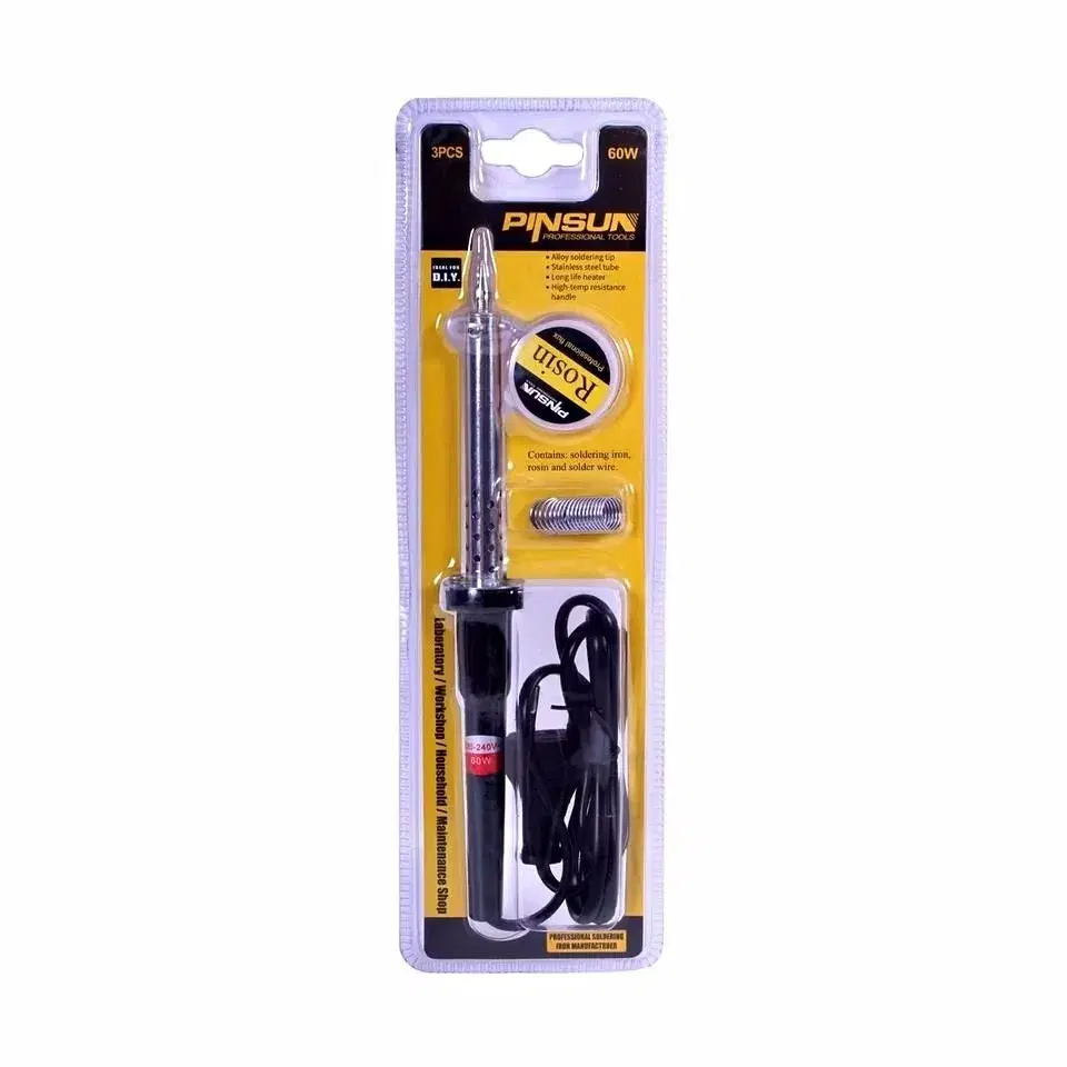 Soldering Iron Set 60W With Soldering Wire & Paste