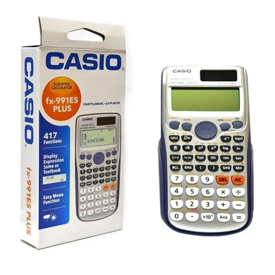 Casio FX-991ES Plus - Non-Programmable Scientific Calculator, 417 Functions - Calculators