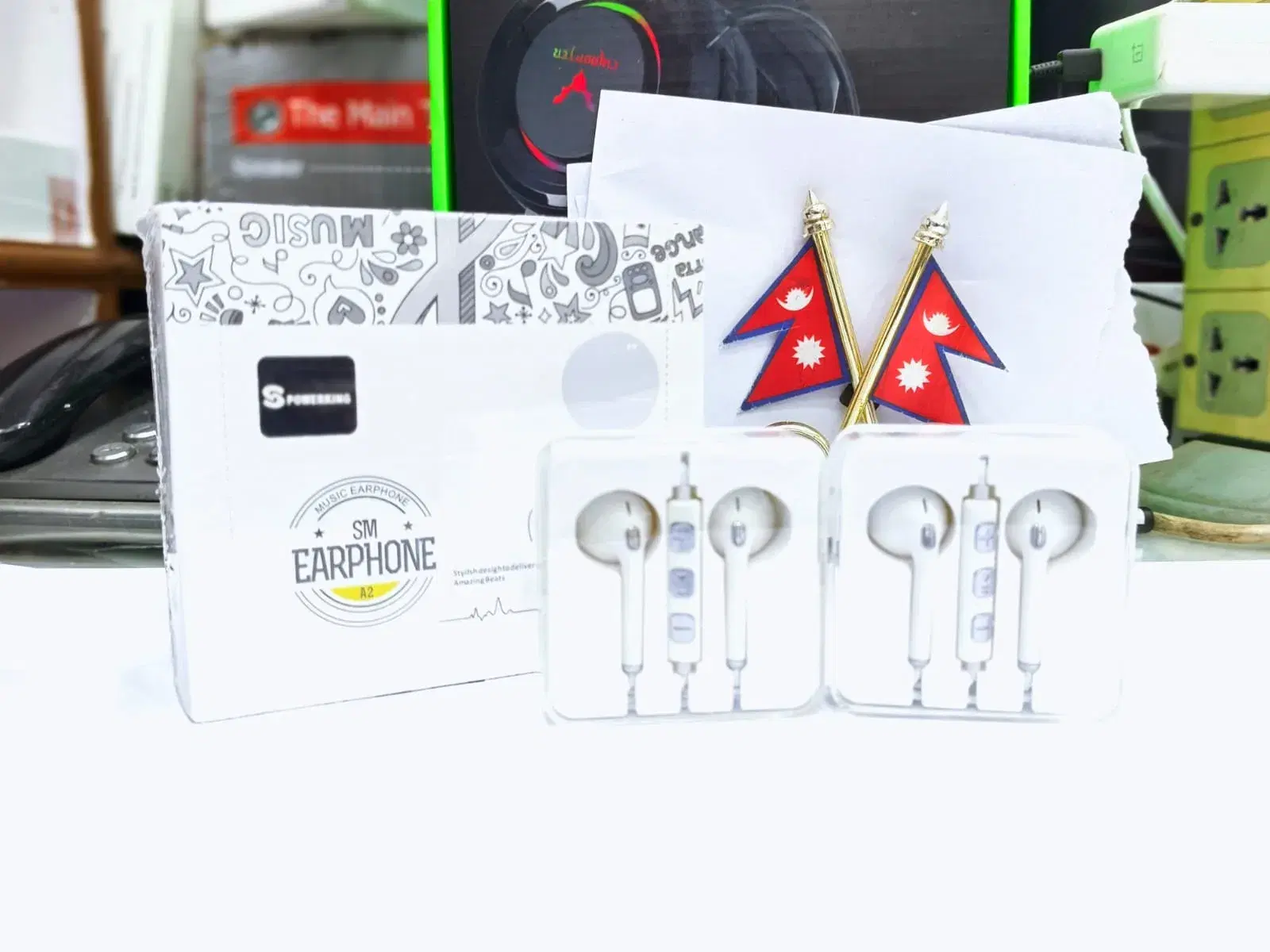 SM Earphone A2 Music Earphone