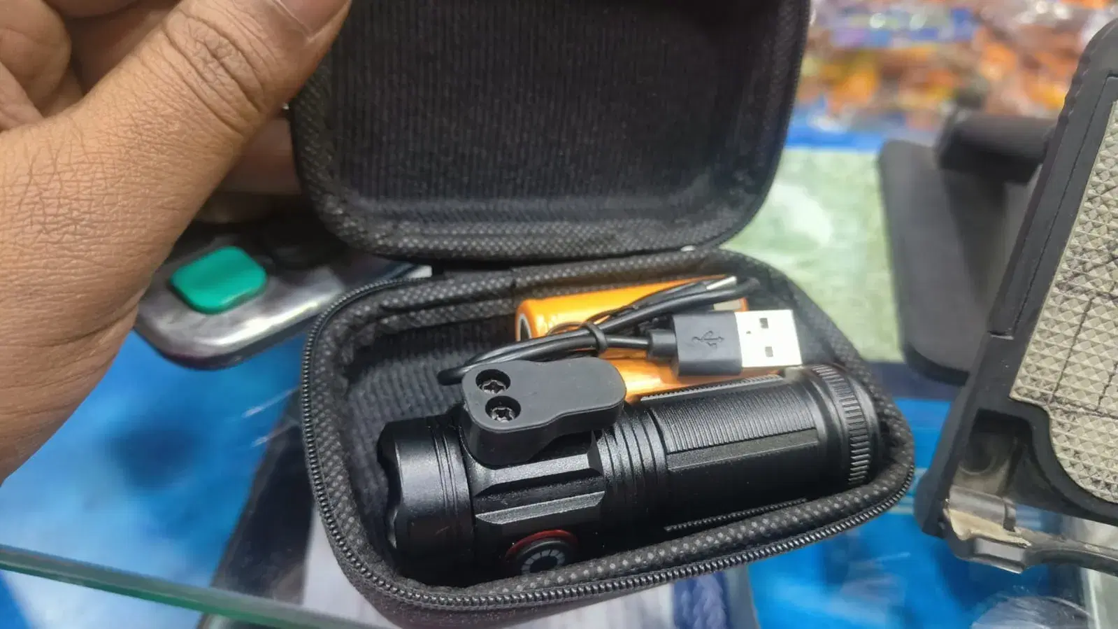 Mini High Power Flashlight