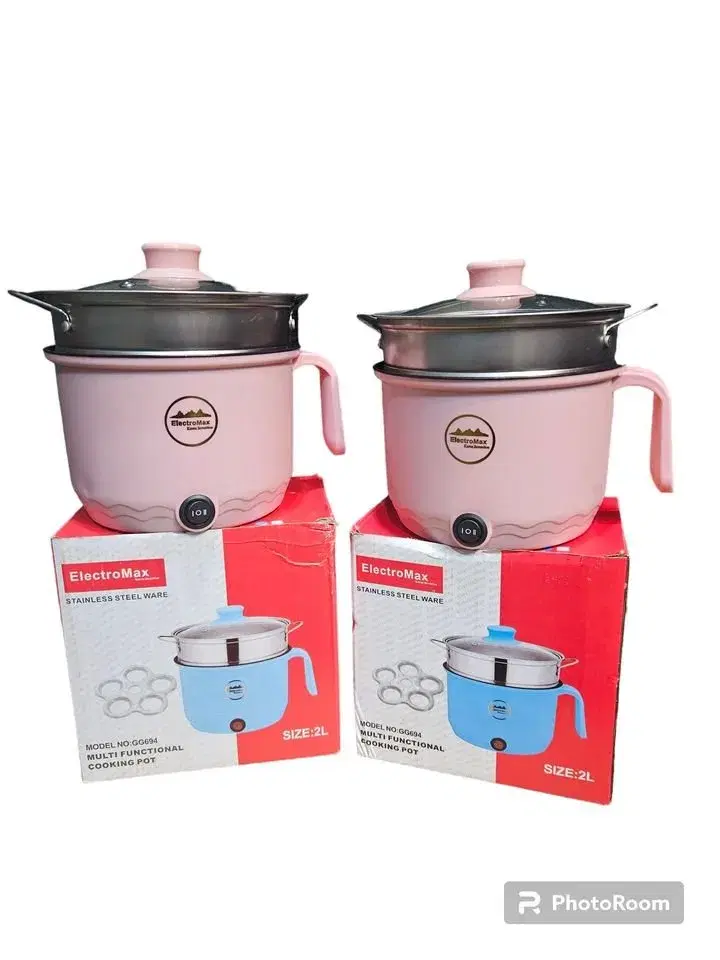 2L Non-stick Cooking Machine Single/Double Layer Hot Pot Multifunction Electric Rice Cooker