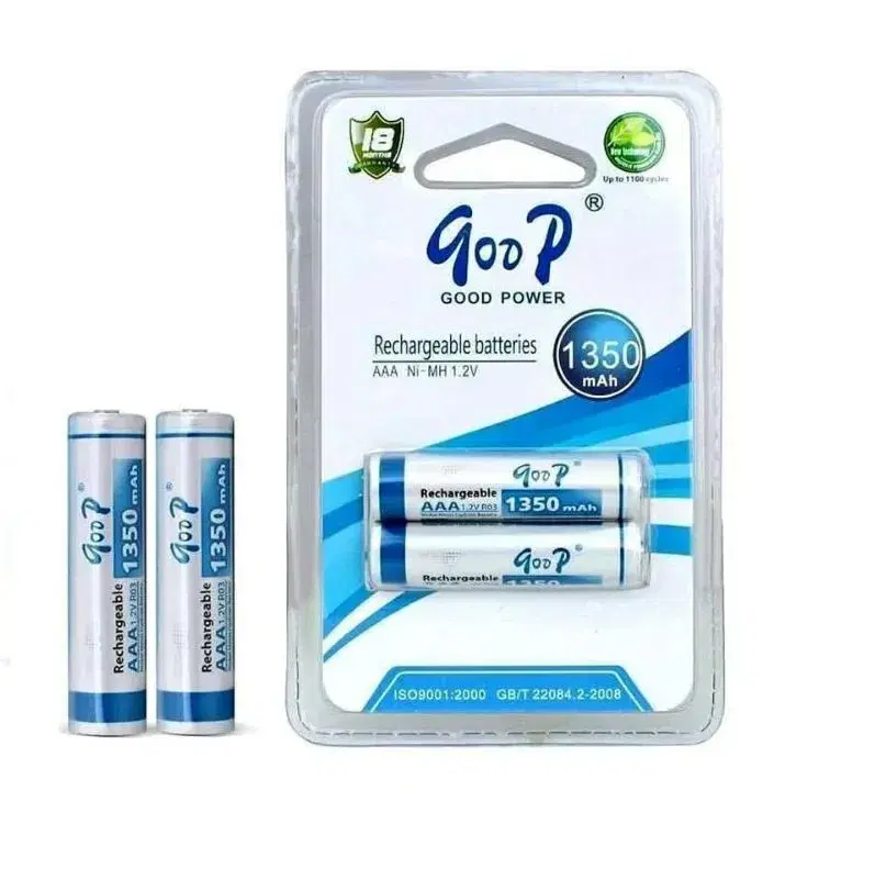 Goop aaa 1.2V 1350 mah Rechargeable Battery ,goop battery