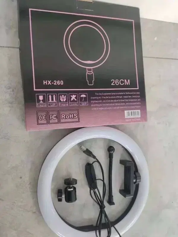 Ring Light 26 cm Without Stand For Tiktok, Ring Fill Light For Photo Selfie ,Vlogging Video And Live Streaming