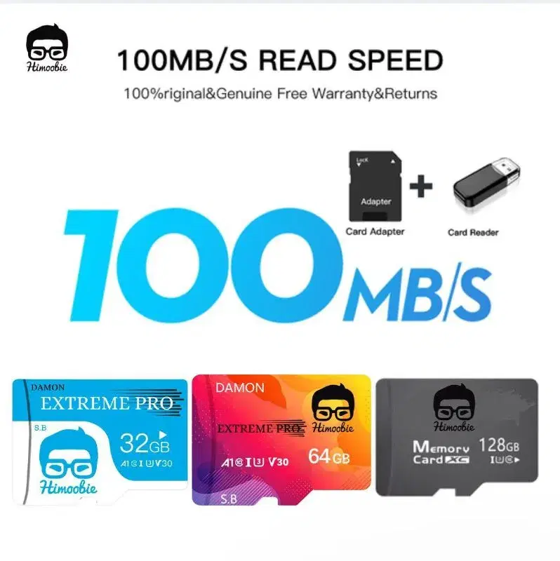 Himoobie 128GB High-Speed Memory Card