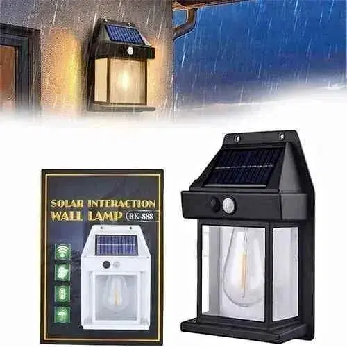 Waterproof Night Lamp,Garden Light,Motion Sensor Light,3 Mode Solar Wall Lamp